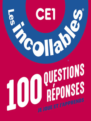 cover image of Les Incollables, CE1